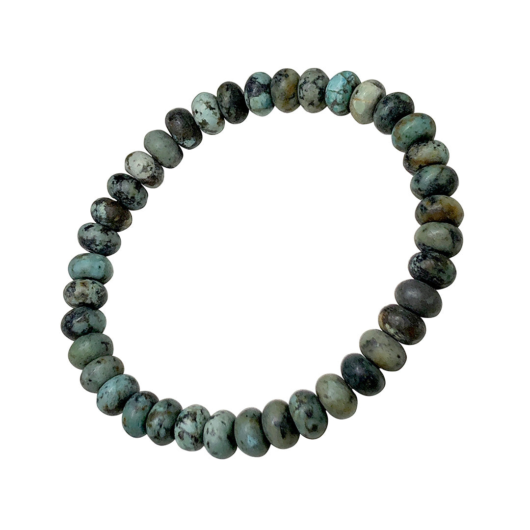 Semiprecious Gemstone Beaded Elastic Bracelet | Jan Leslie Cufflinks and Accessories.