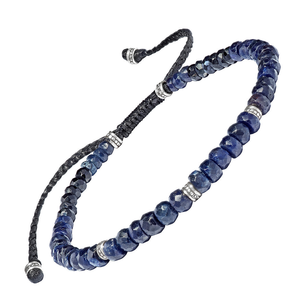 Jan Leslie Faceted Blue Sapphires Bracelet I Jan Leslie Cufflinks and Accessories.