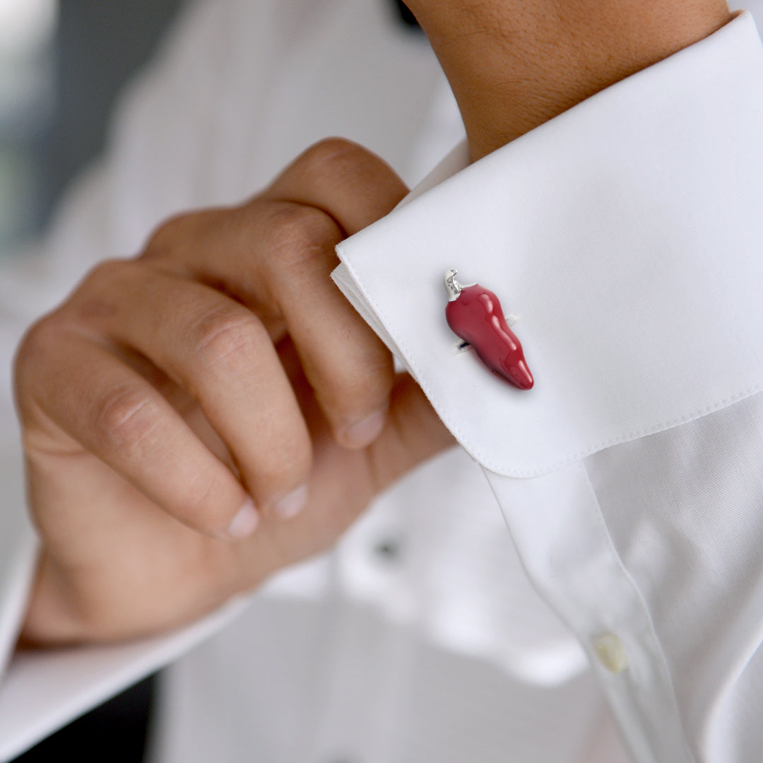 Chili Pepper Cufflinks