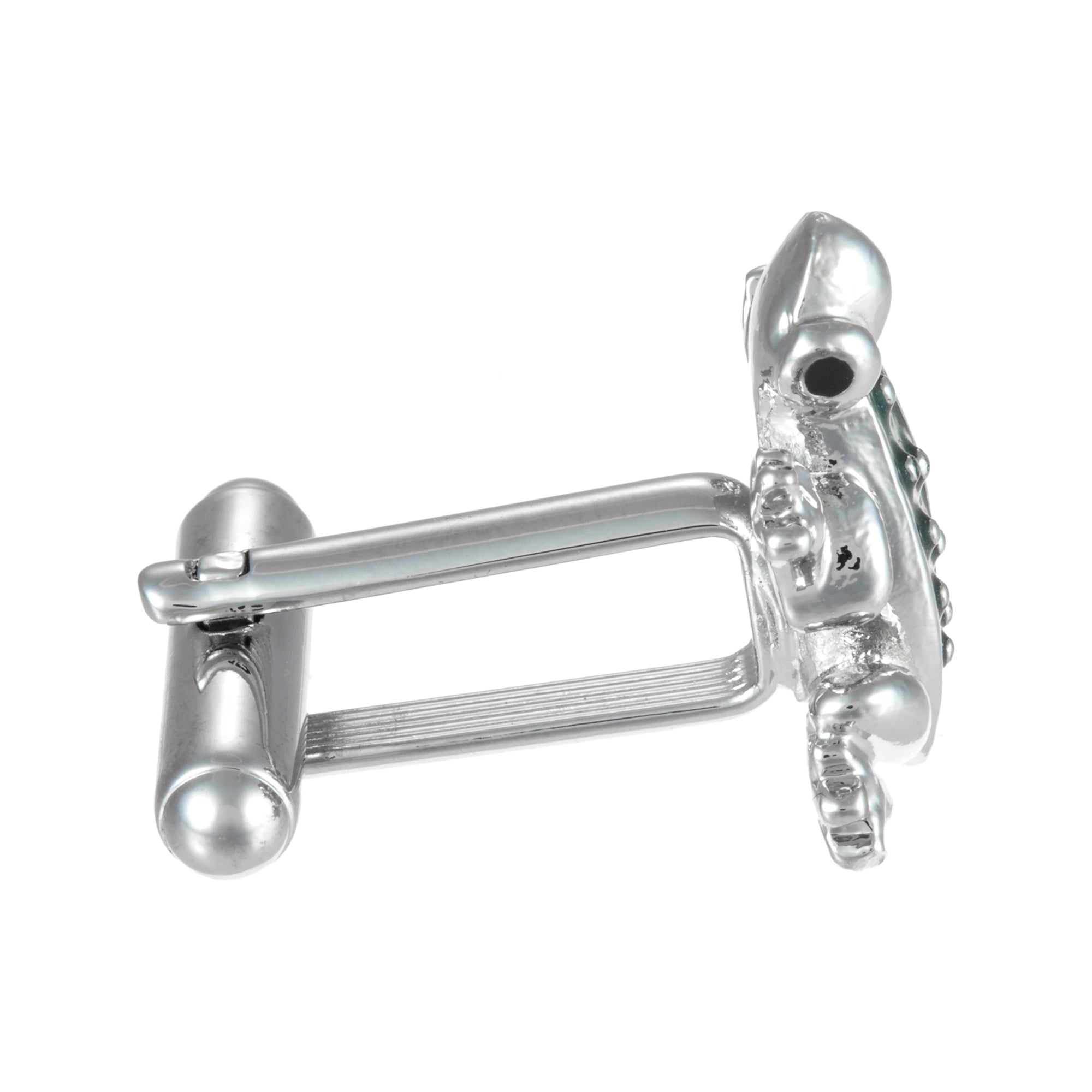 Green or Blue Frog Cufflinks