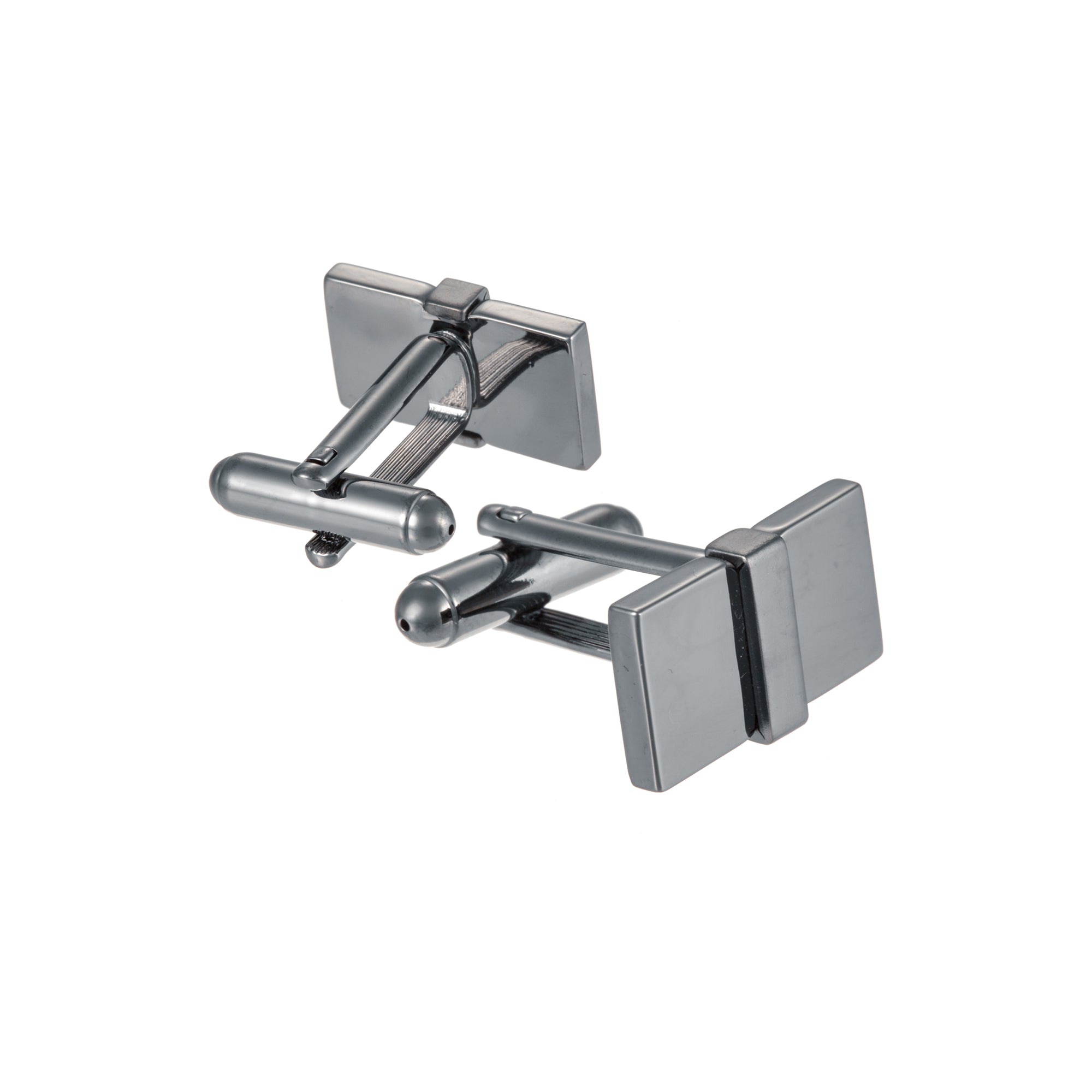 Gunmetal Rectangular Cufflinks