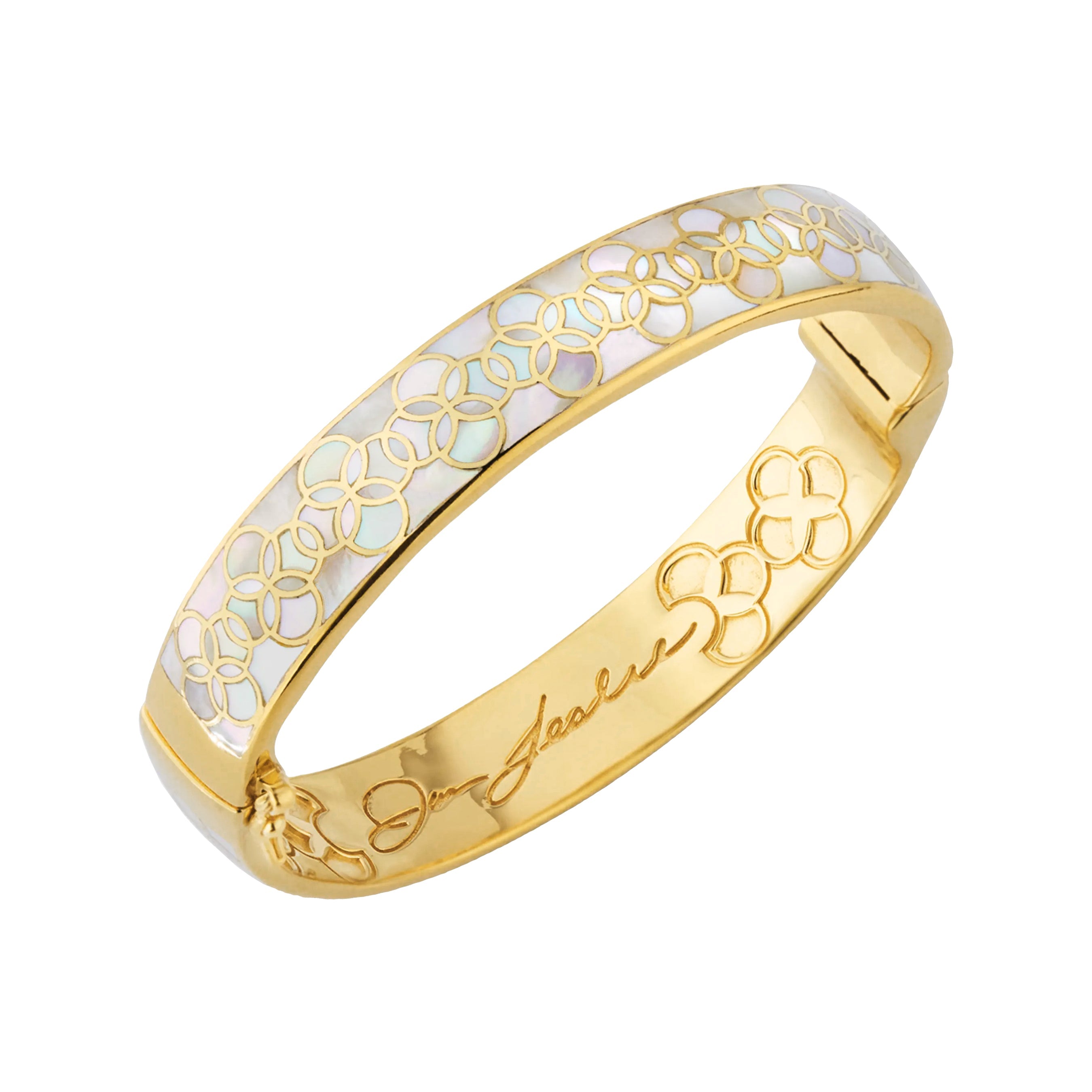 Petal Gold Vermeil Sterling Bangle