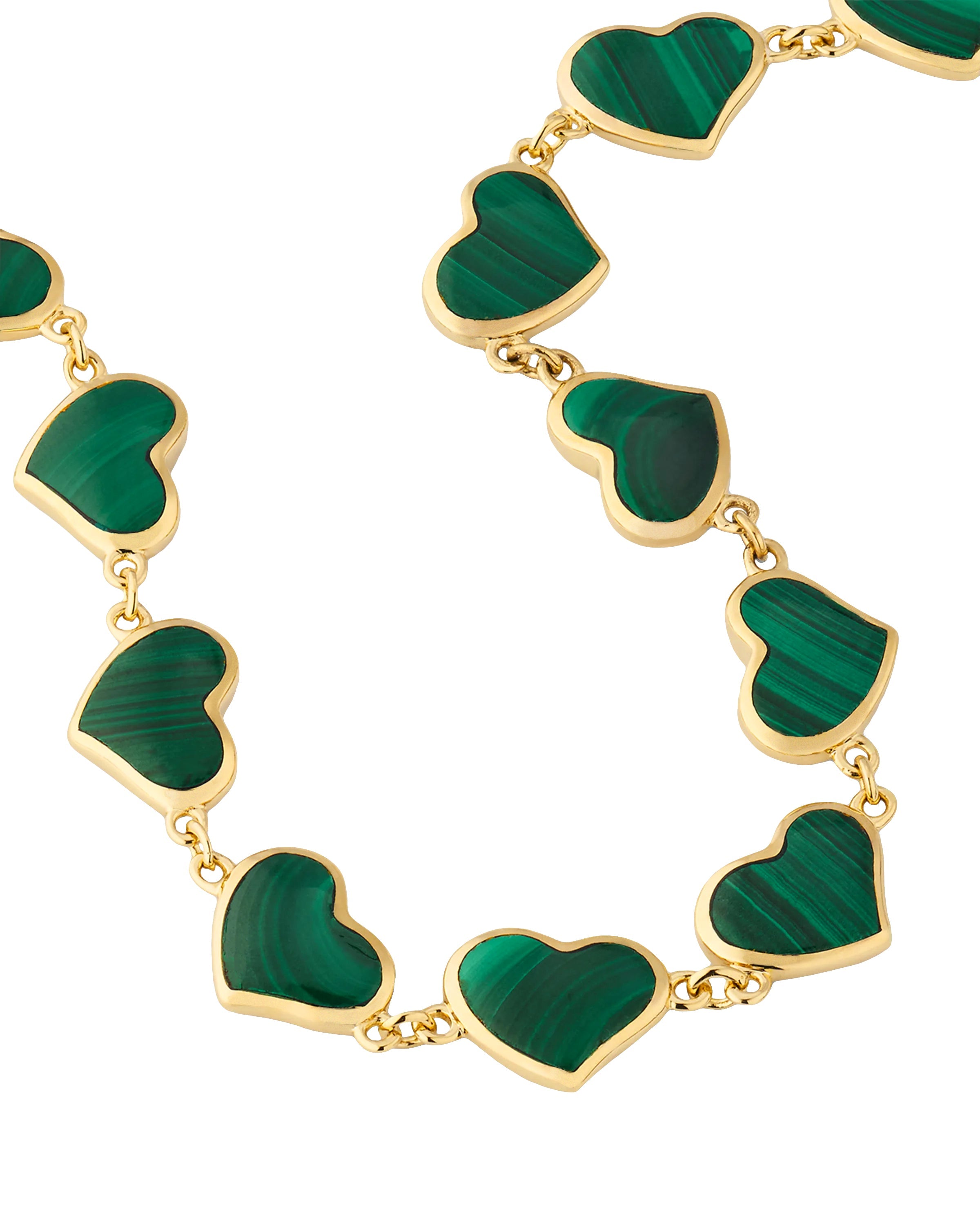 Love x10 Heart Vermeil Bracelet