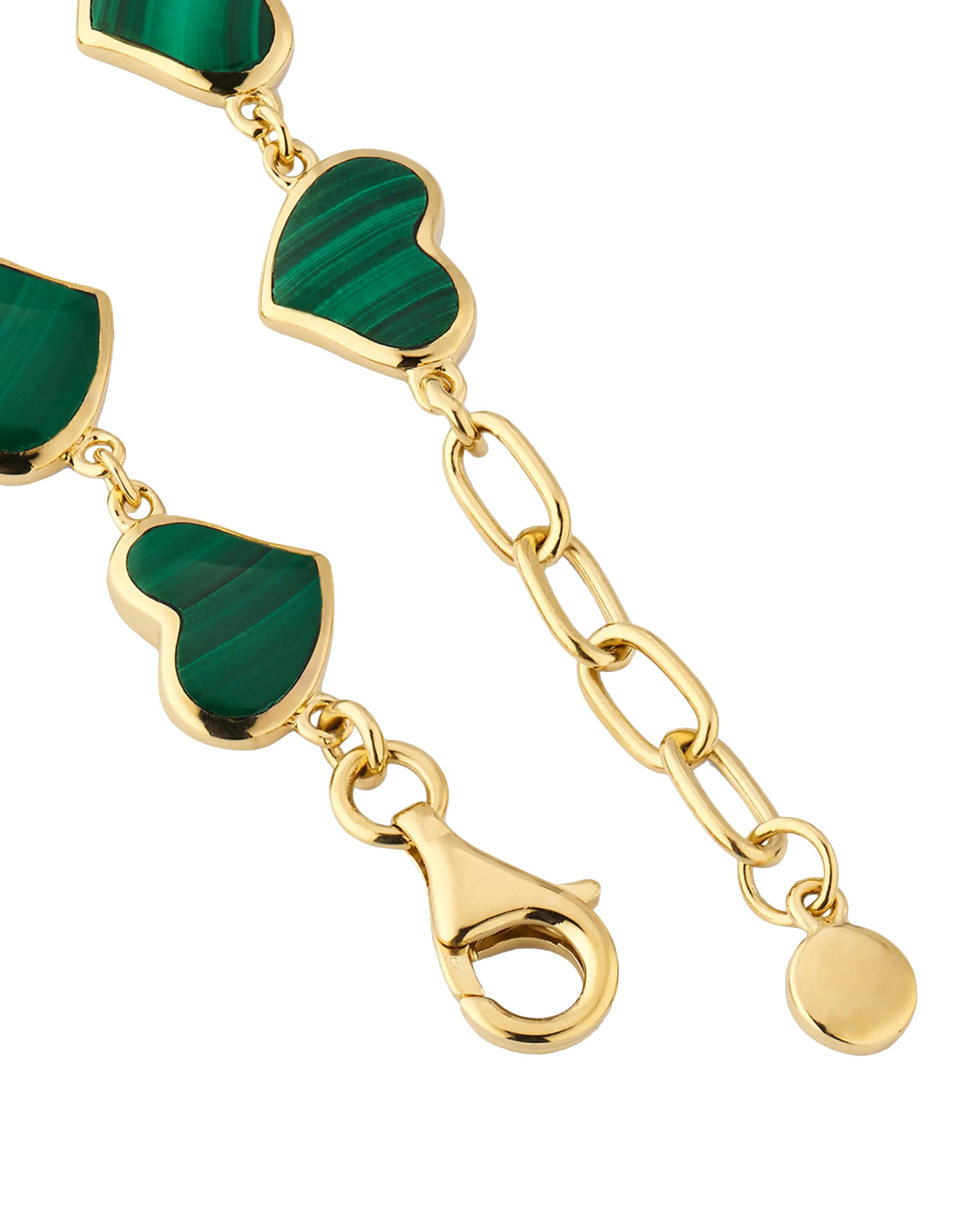Love x10 Heart Vermeil Bracelet
