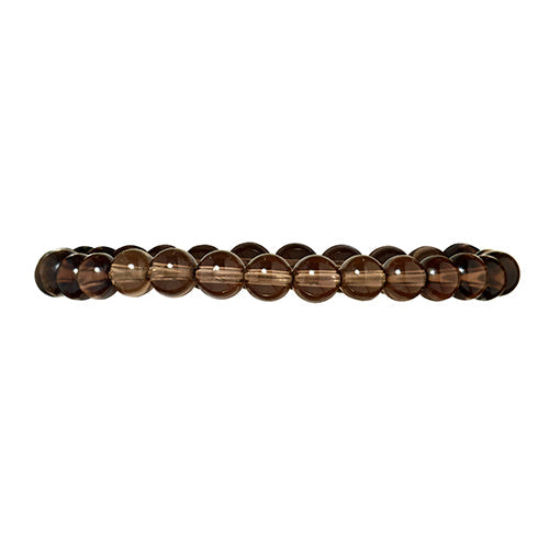 6mm Semiprecious Gemstone Beaded Elastic Bracelet - Jan Leslie Cufflinks and Accessories