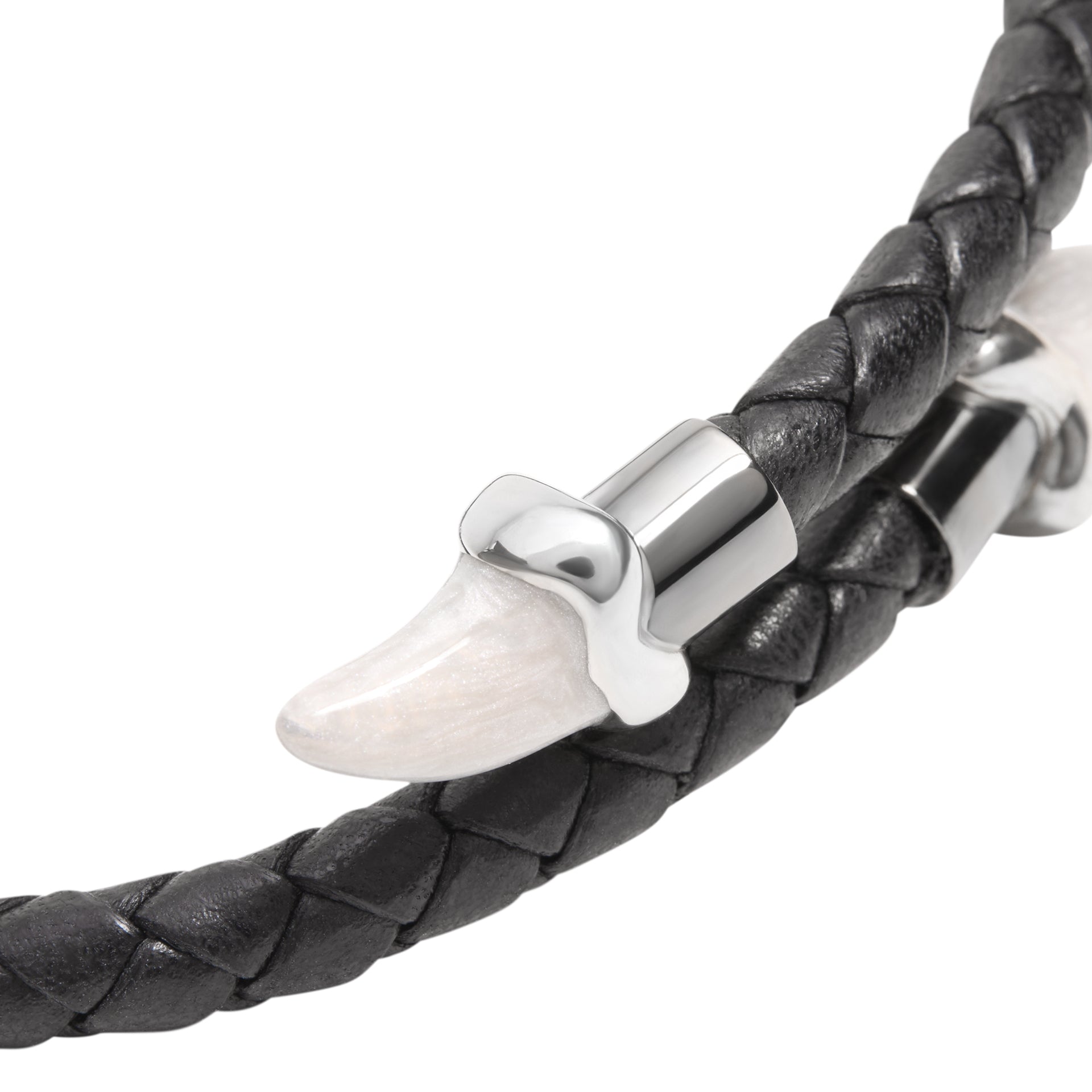 Enamel Shark Sterling Spring Bracelet