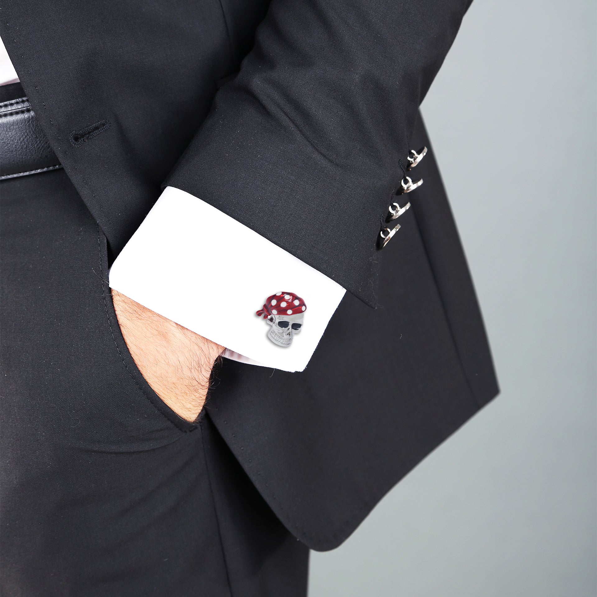 Bandana Skull Cufflinks