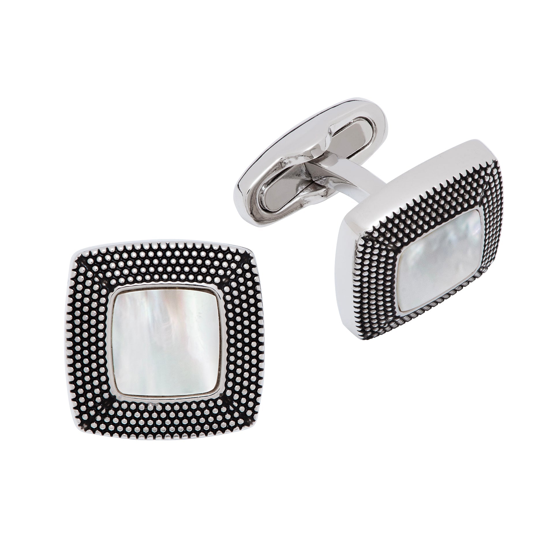 Granulated Gemstone Cufflinks