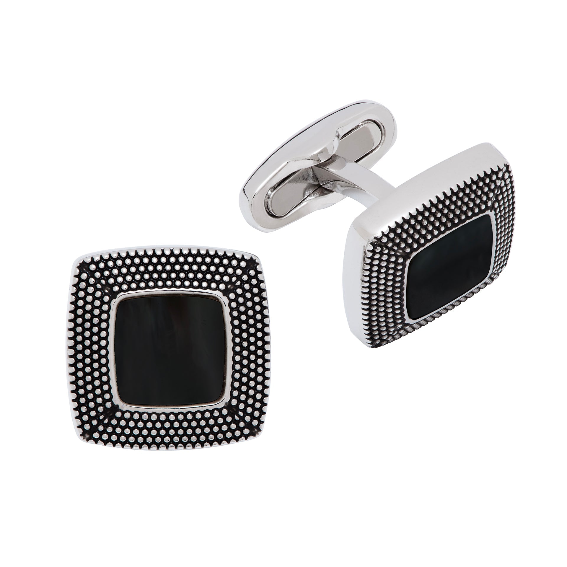 Granulated Gemstone Cufflinks