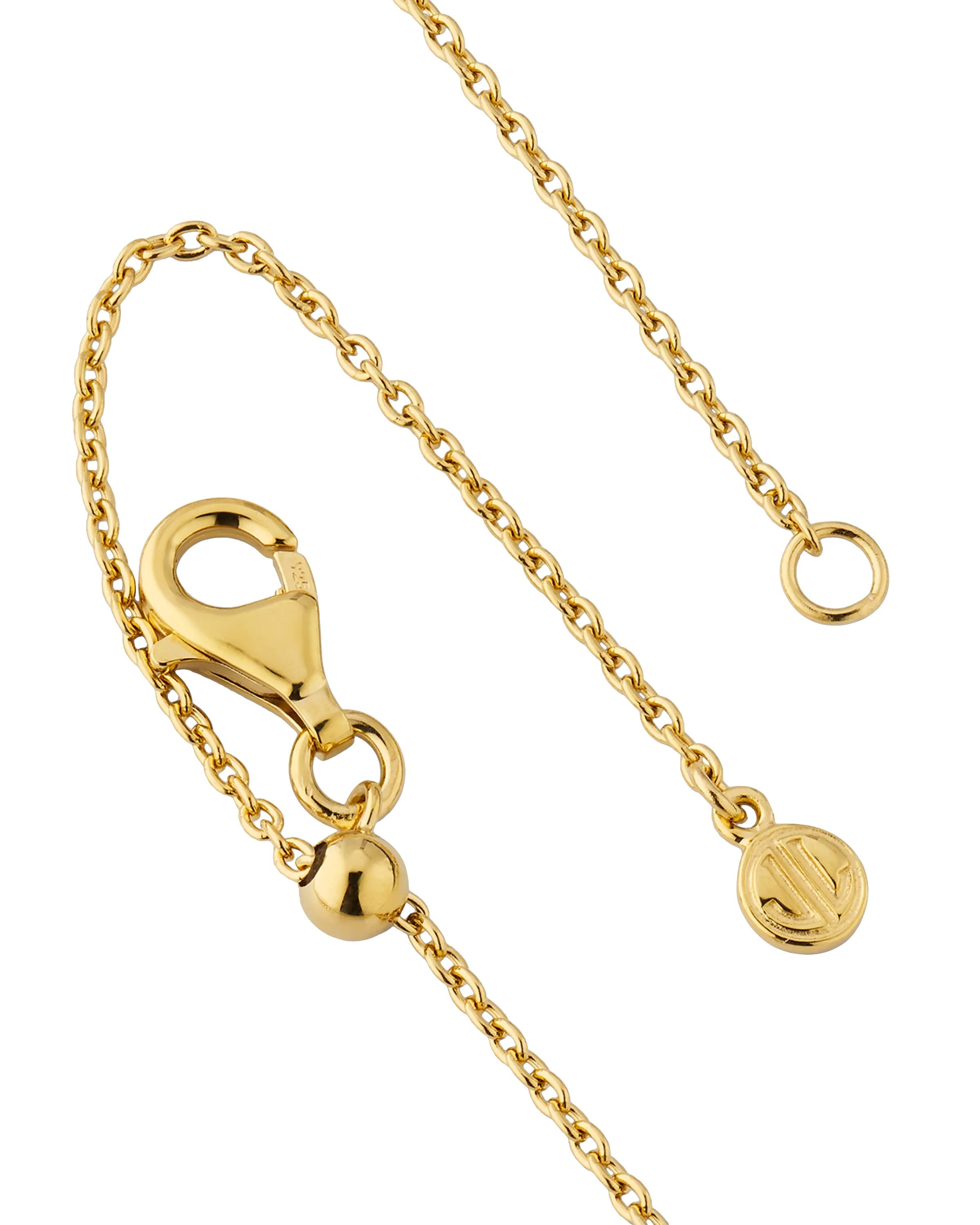 Triple Heart Gold Vermeil Sterling Necklace