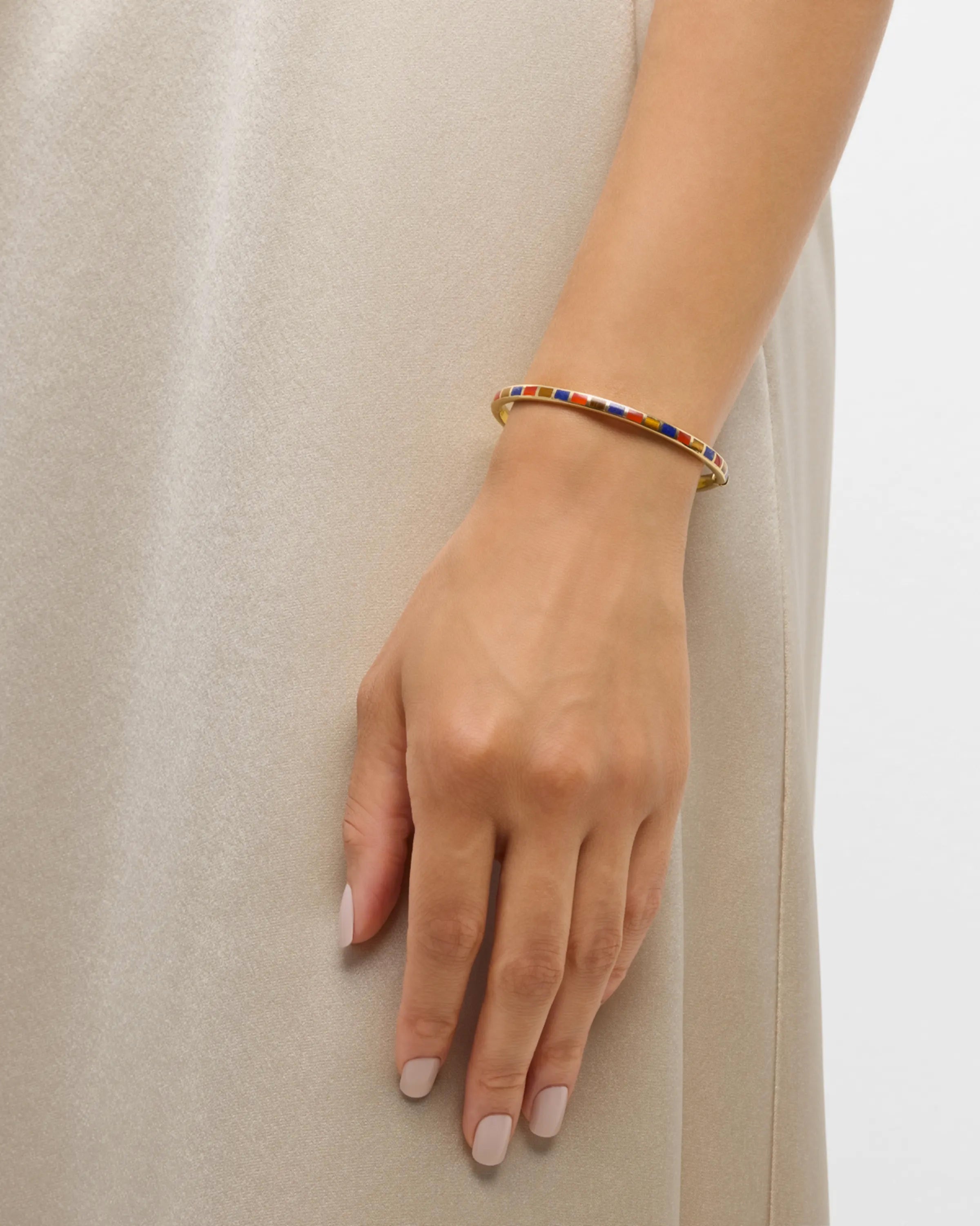 Dash Multicolor Vermeil Sterling Bangle