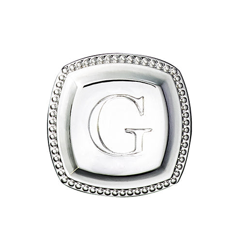 Monogrammed Initial Cufflinks