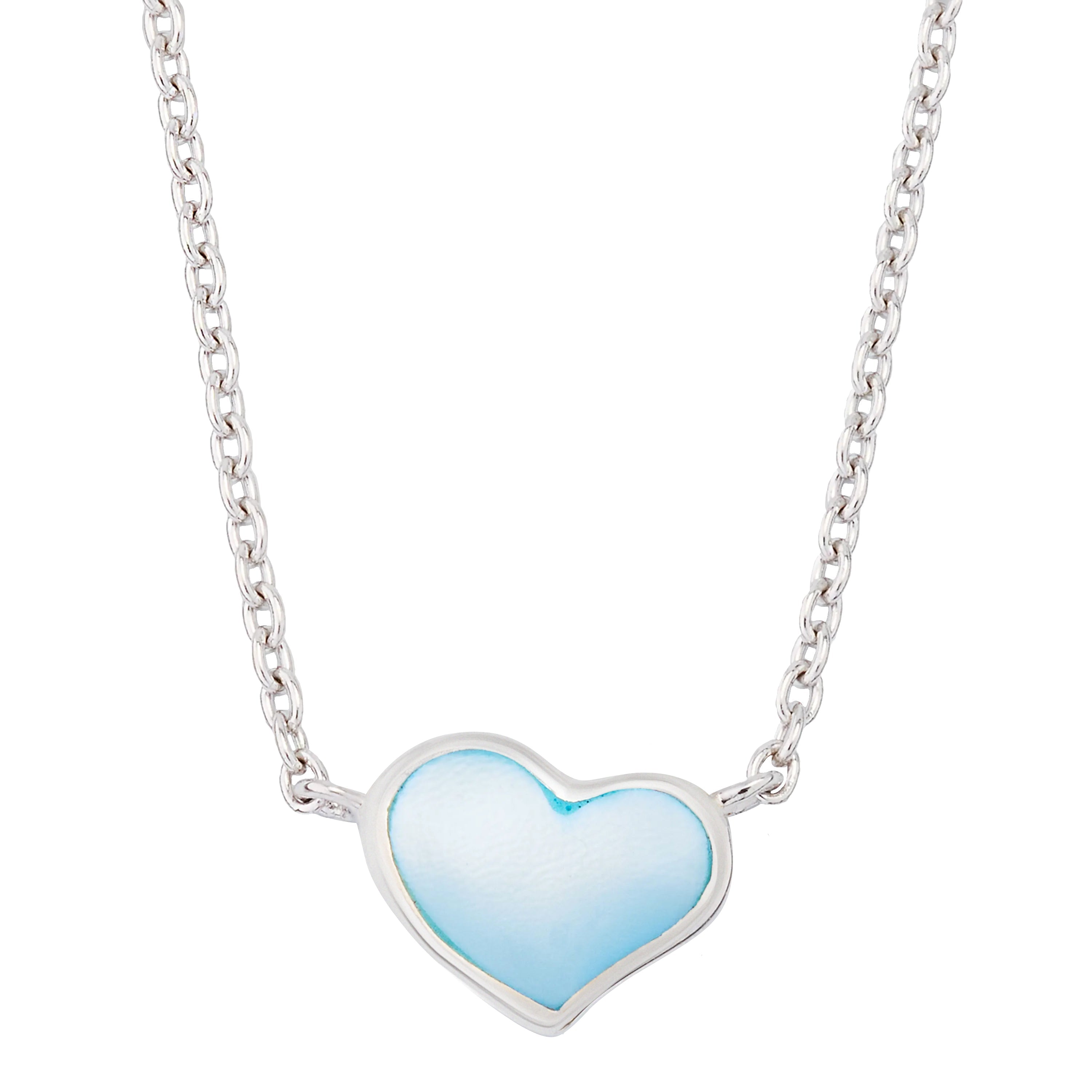 My One Heart Pendant Sterling Necklace