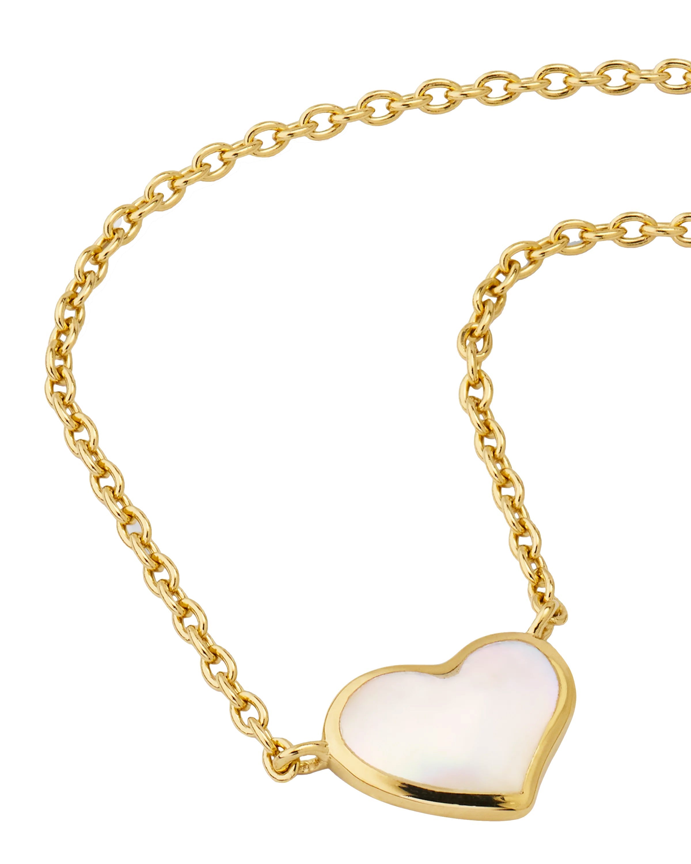 My One Heart Sterling Gold Vermeil Necklace