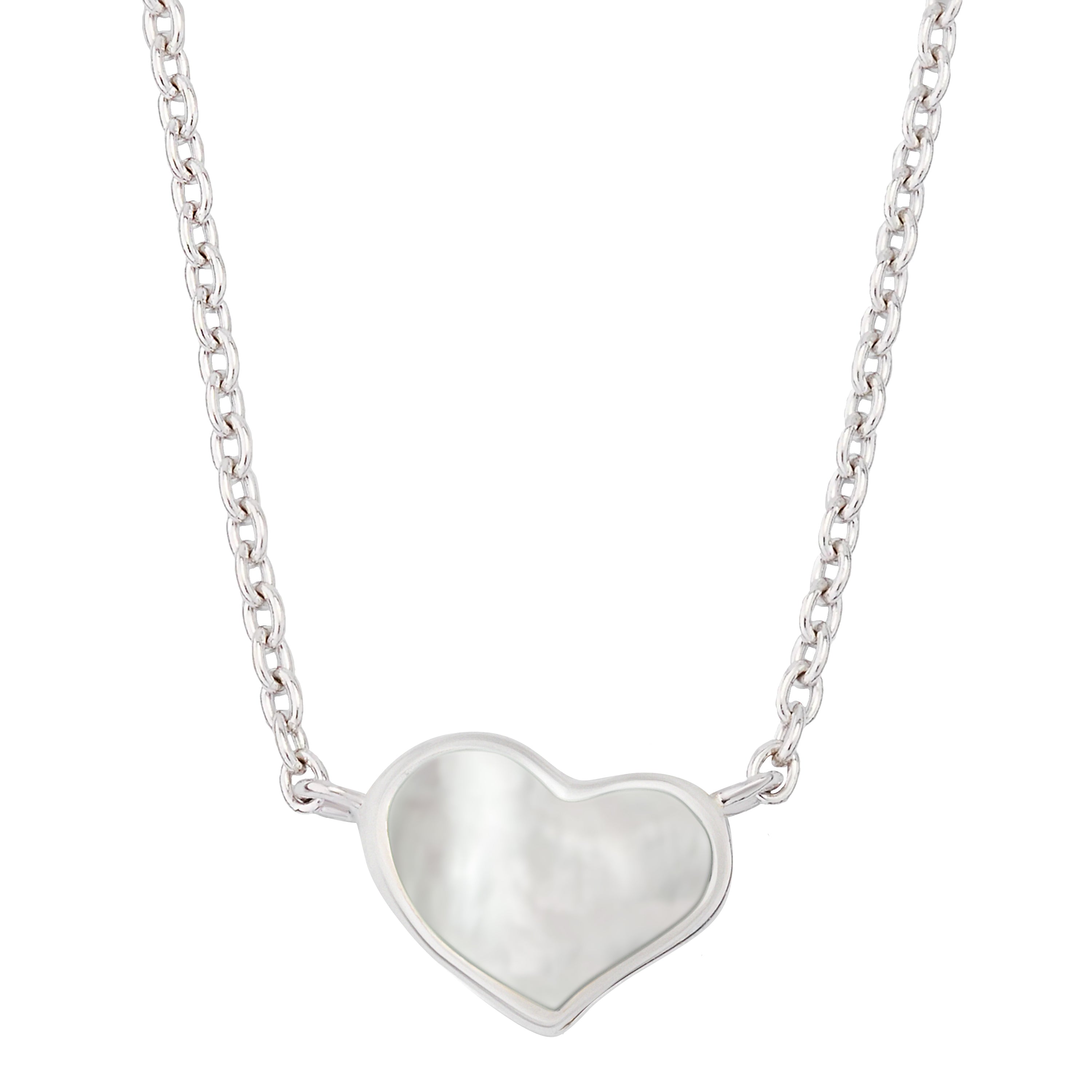 My One Heart Pendant Sterling Necklace