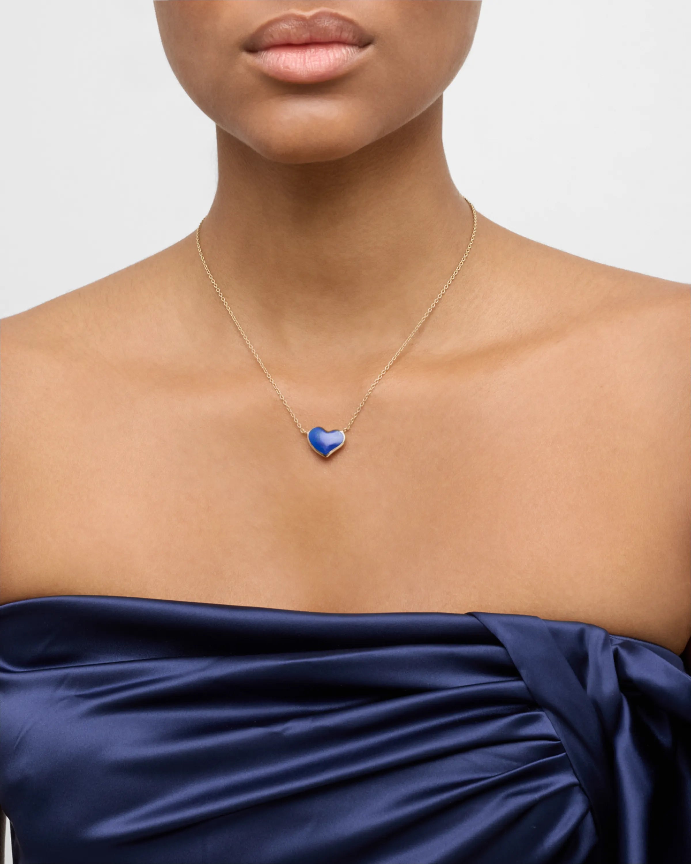 My One Heart Sterling Vermeil Necklace