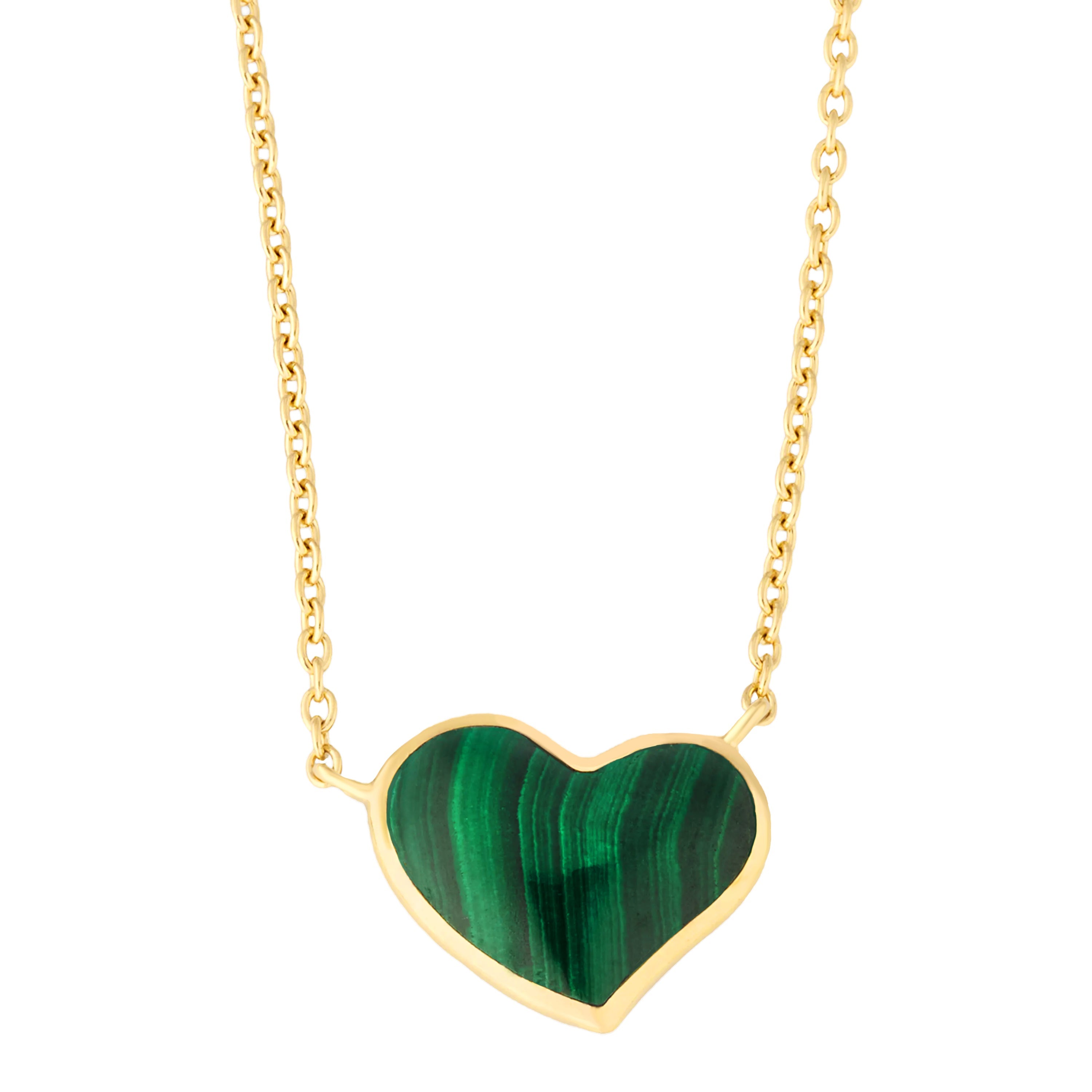 My One Heart Sterling Vermeil Necklace