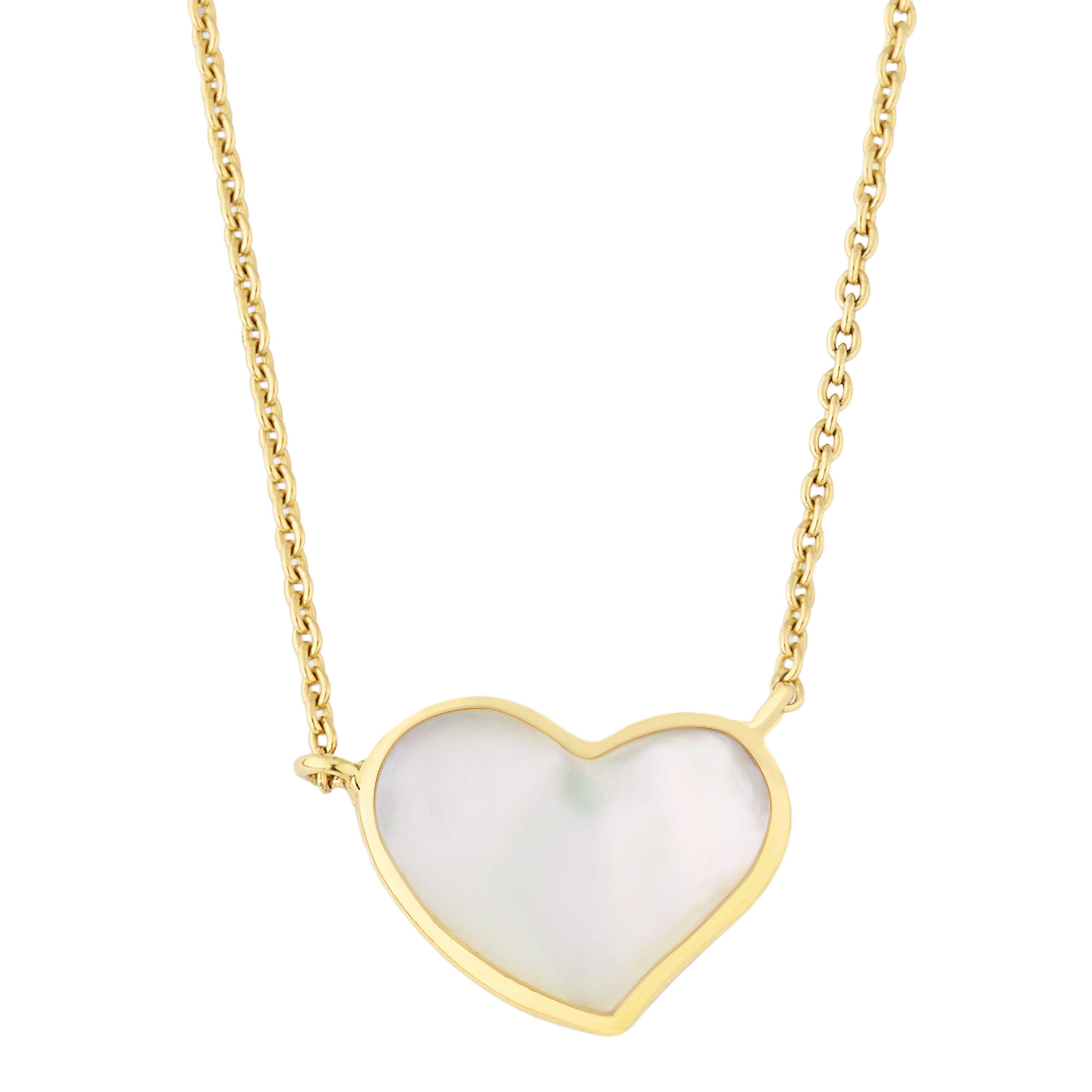My One Heart Sterling Vermeil Necklace