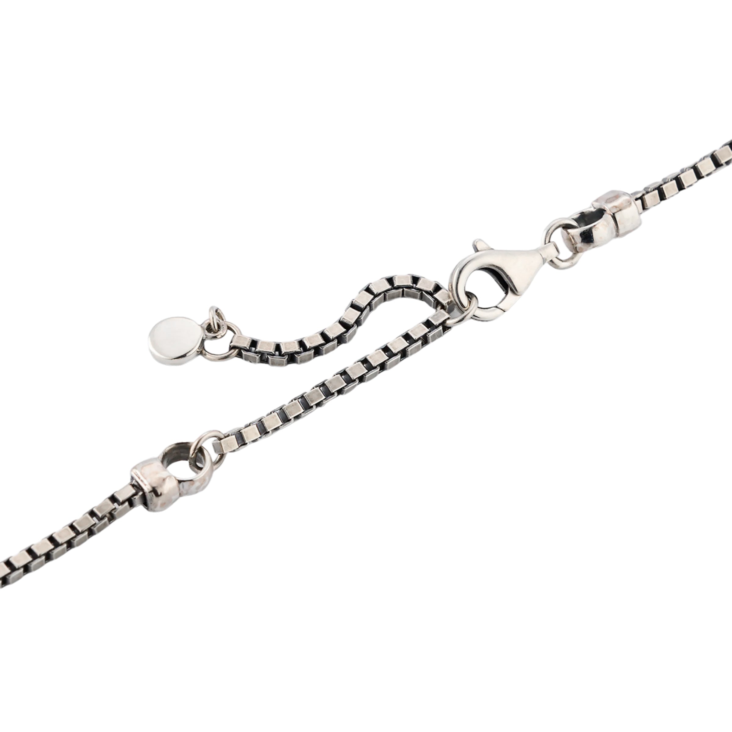 Sterling Silver Surf Charm Necklace