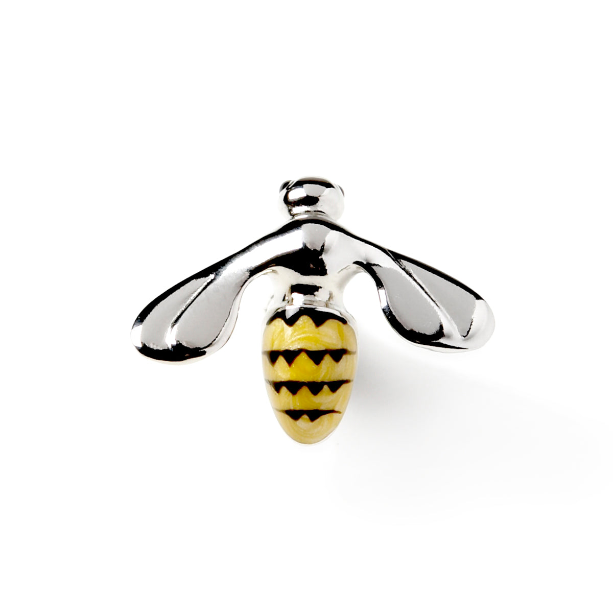 Bee Triumphant Sterling Cufflinks