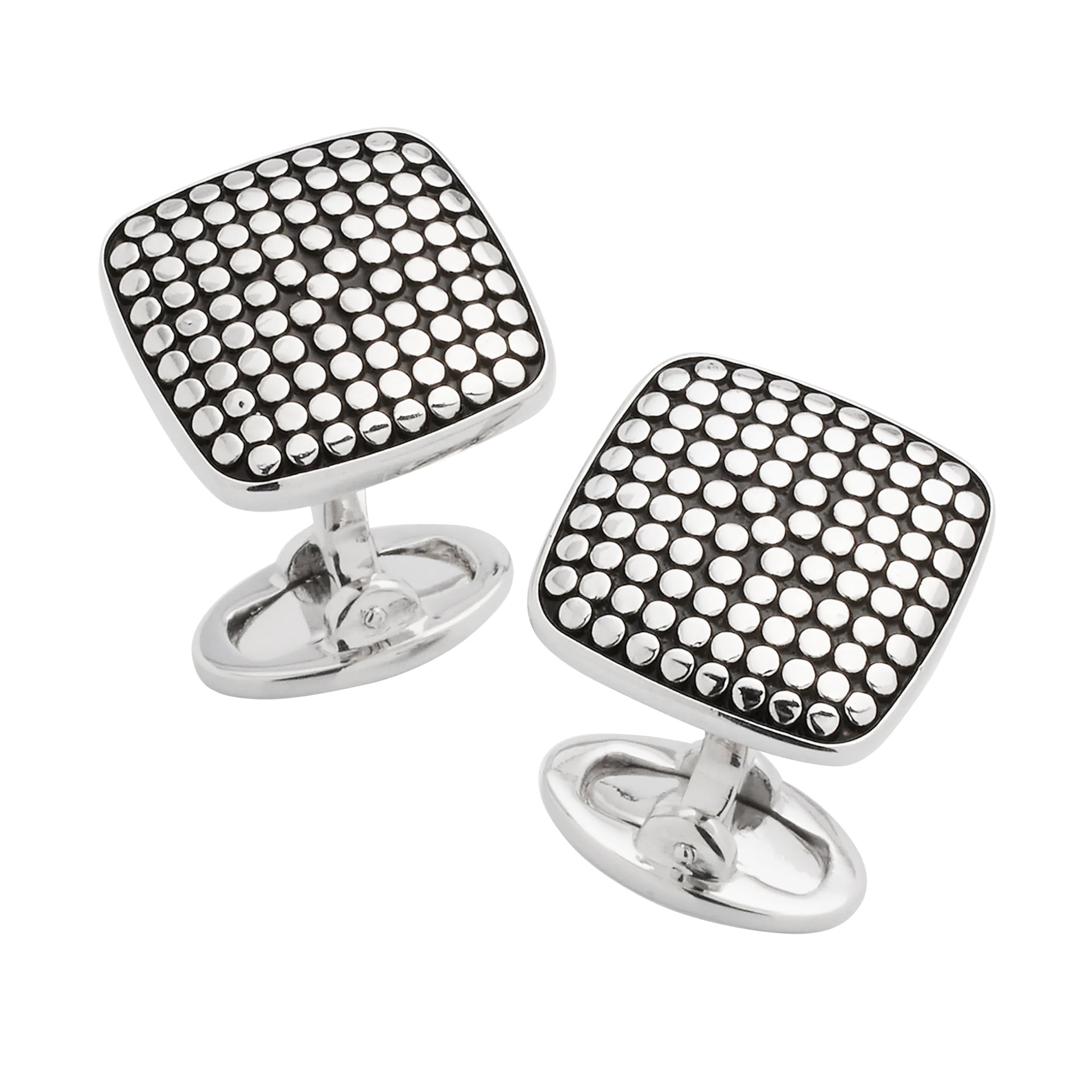 Dotted Sterling Cufflinks