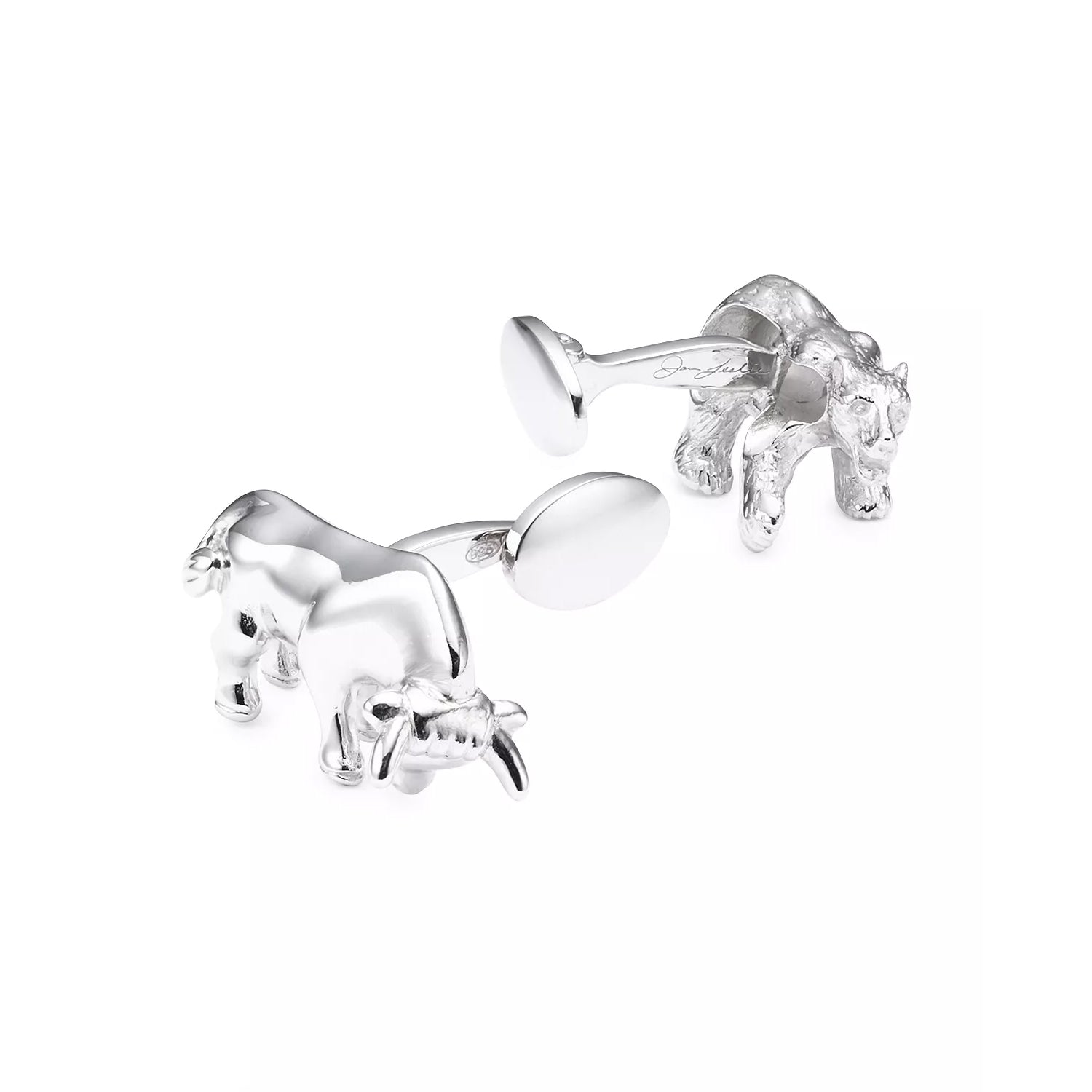 Bull & Bear Market Sterling  Cufflinks