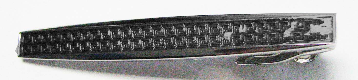 Greek Key Tie Bar